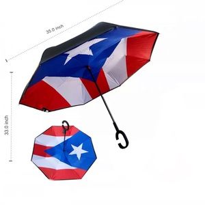 Puerto Rico flag umbrella